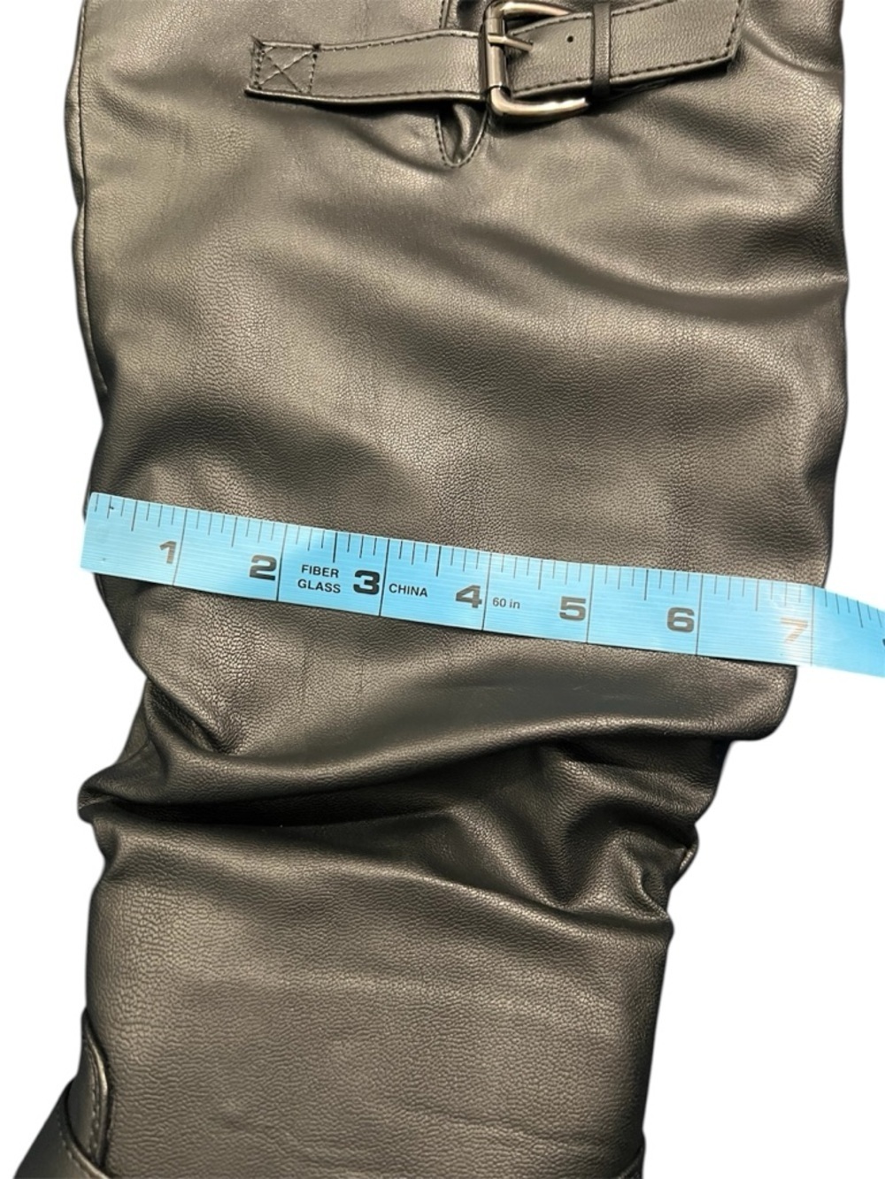 Journee collection black knee high boots - Picture 10 of 11